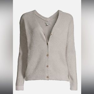 NWT BAREFOOT DREAMS V-Neck Button Down Cardigan